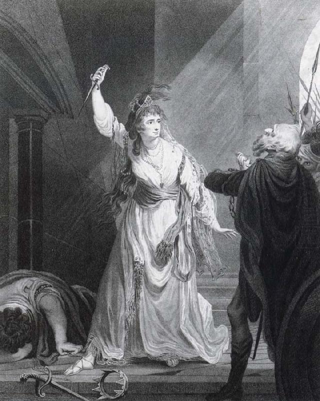 Sarah Siddons as Euphrasia, Caroline Watson